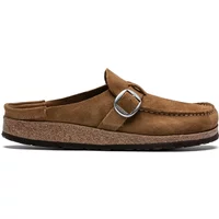 Sabots cuir suède femme Birkenstock Buckley