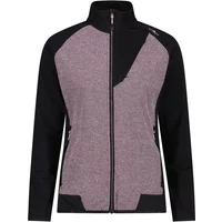 Polaire technique hybride avec fermeture éclair femme CMP