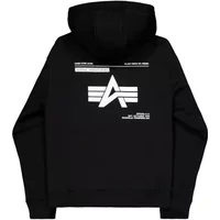 Sweatshirt à capuche Alpha Industries Label Back Print