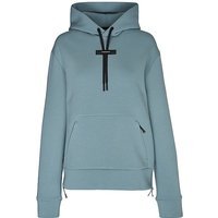 ON Hoodie de running Focus Tech pour femme pétrole | XS