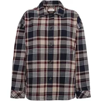 Surchemise en flanelle à carreaux femme KnowledgeCotton Apparel GOTS