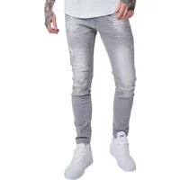 Jeans slim effet usé et gratté Project X Paris