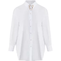 Chemise manches longues avec chaîne décorative femme Mat Fashion