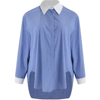 Chemise manches longues rayée femme Mat Fashion