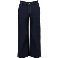 Jeans femme Mat Fashion Wide Leg High-rise
