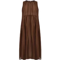 Robe sans manches plissée femme Mat Fashion