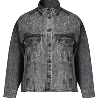 Veste en jean ornée femme Mat Fashion