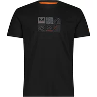 T-shirt en piqué avec imprimé CMP