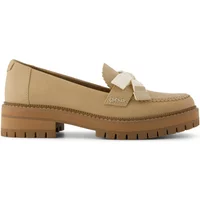 Mocassins cuir femme Toms Cara Bow