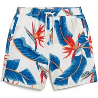 Short de bain imprimé hawaïen Superdry