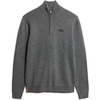 Pull col camionneur en maille Superdry Essential
