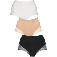 Culotte sans coutures en dentelle femme Missya (x3)