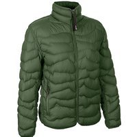 LAMUNT Damen Isojacke Bianca Light Rec. Down vert foncé | 38