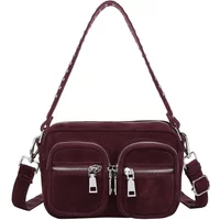 Sac bandoulière femme Noella Kendra Real Suede