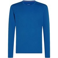 ICEBREAKER T-shirt de sport à manches longues en mérinos 200 Oasis pour homme bleu | S
