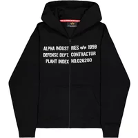 Sweatshirt à capuche zippé Alpha Industries Defense