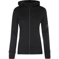 ICEBREAKER Veste polaire Quantum 260 à capuche pour femme noir | S