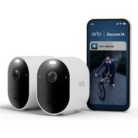 Kit de 2 caméras de surveillance connectées Arlo Pro 6 extérieure Blanc
