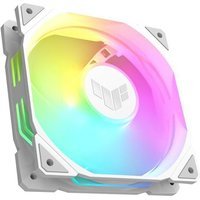 Pack de 3 ventilateur PC ASUS TUF Gaming TR120 ARGB 120 mm blanc