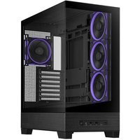 Boîtier PC ASUS A31 PLUS moyen tour noir ARGB avec panneau latéral et avant verre trempé
