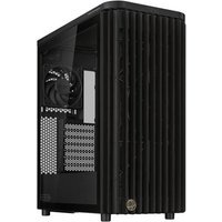 Boitier PC ASUS ProArt PA401 Wood Edition moyen tour noir avec panneau latéral verre trempé