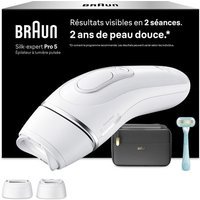 Appareil à Lumière Pulsée Braun SilkExpertPro 5 PL5234 Blanc