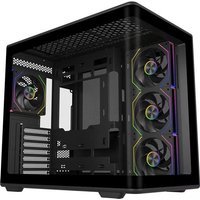 Boîtier PC gaming Cooler Master Elite 600 Moyen tour Noir avec panneau latéral en verre trempé