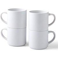 Pack 4 Mugs céramiques Cricut 295 ml Blanc