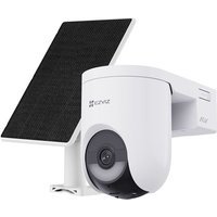 Pack Caméra de surveillance connectée Ezviz HB8 Lite 4G extérieure Blanc + panneau solaire
