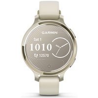 Montre connectée Garmin Lily 2 Active Or Lunaire avec bracelet en silicone Blanc