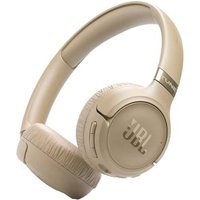 Casque supra-auriculaire sans fil JBL Tune 680NC Bluetooth avec réduction active du bruit Beige