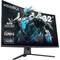 Ecran PC Gaming Koorui G3221SC 31,5'' Incurvé 170 Hz QHD