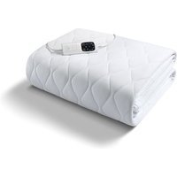 Surmatelas chauffant Dreamland Dreamy Night 195x90 cm Blanc