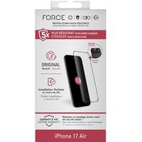 Pack Protection d'écran Forceglass 2,5D Original Transparent pour iPhone Air + 1 Protège Lentille