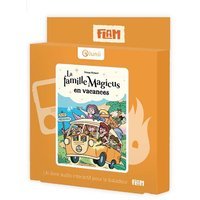 Coffret livre audio Lunii FLAM La famille Magicus 2