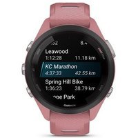 Montre connectée Garmin Forerunner® 265S Music 42 mm Bluetooth Rose avec bracelet silicone Rose