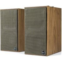 Enceintes actives Hifi Bluetooth Klipsch The Fives Walnut vendues par paire