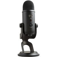 Microphone Blue Yeti filaire pour PC Mac Noir