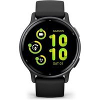 Montre connectée Garmin Vivoactive 5 Gris avec bracelet Noir