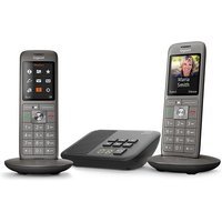 Téléphone fixe sans fil Gigaset CL660A Duo Anthracite