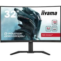 Ecran PC Gaming Iiyama G-Master™ Red Eagle™ GCB3280QSU-B2 32" incurvé 180 Hz WQHD Noir mat