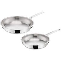 Set 2 pièces de Poêles Lagostina La Prima 24/26 cm Inox