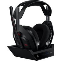 Casque gaming sans fil Logitech G Astro A50 Lightspeed Noir + Station d'accueil