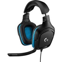 Micro-casque Gaming Logitech G432 7.1 Noir avec Son Surround 7.1