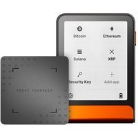Cryptowallet Ledger Flex™ Orange BTC avec recovery key incluse