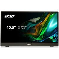 Ecran PC Portable Acer PM161QBbmiuux 15,6" Full HD Noir