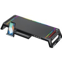 Stand moniteur Alpha Omega Players Olympe RGB Noir