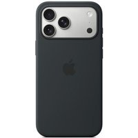 Coque Apple en silicone avec MagSafe noir pour iPhone 17 Pro Max