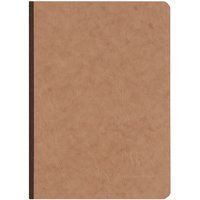 Carnet brochure Clairefontaine Age Bag A5 avec 192 pages lignées 14,8 x 21 cm Tabac