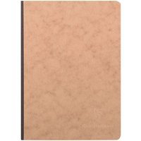 Carnet brochure Clairefontaine Age Bag A5 avec 192 pages uni 14,8 x 21 cm Tabac